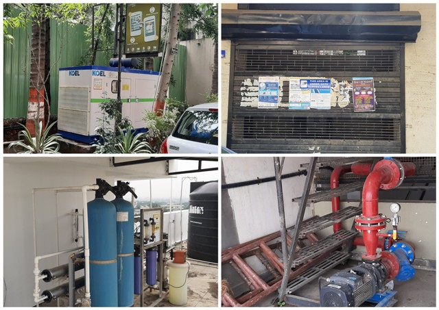 DG Set Electric substationFire Fighting RO Plant