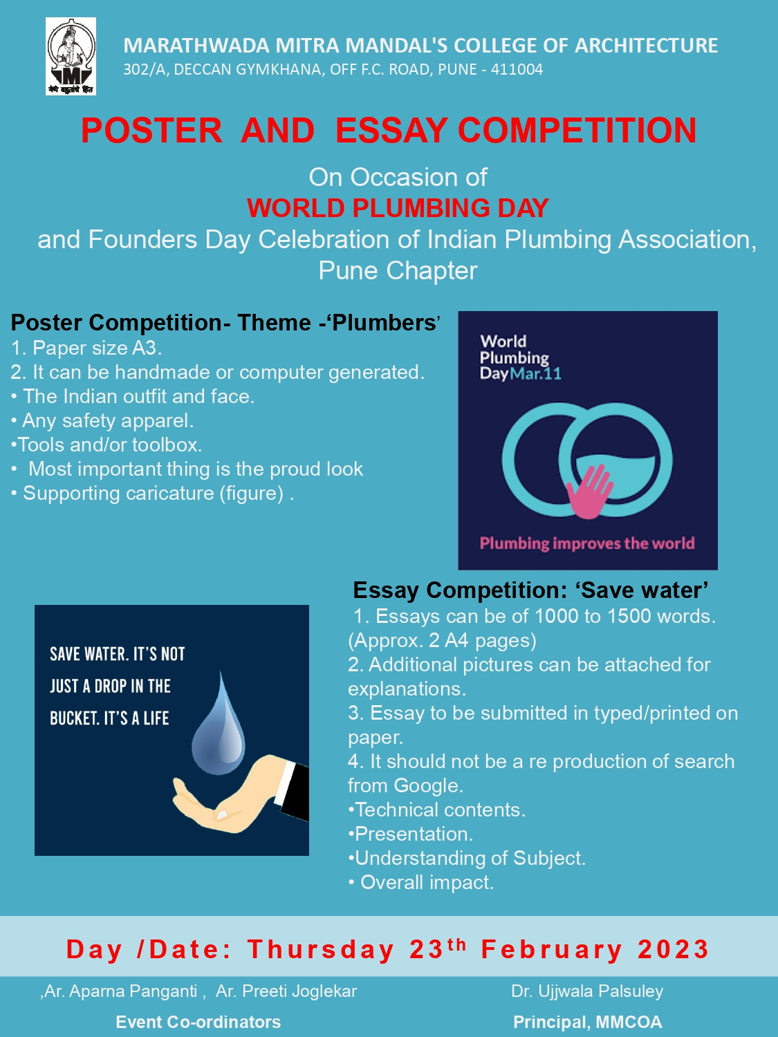 World Plumbing Day Competition